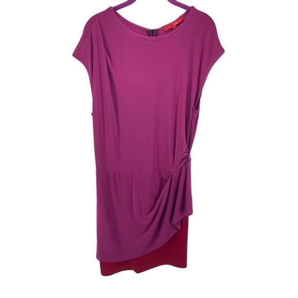 Narciso Rodriguez for Design Nation Womens Shift Dress Stretch Size Large Pink - Picture 13 of 13
